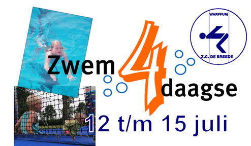 Zwem4daagse 13 t/m 15 juli 2011 alt